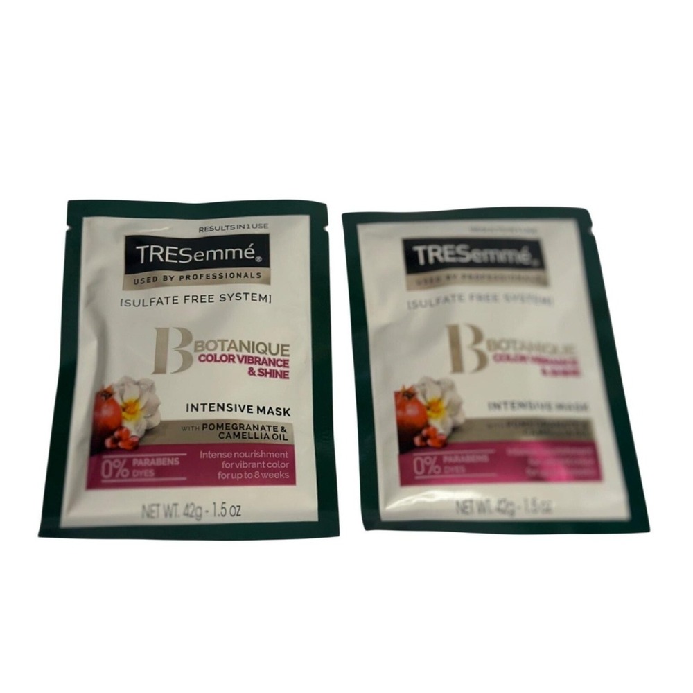 TRESemmé Botanique Color Vibrance & Shine Intensive Hair Mask – 1.5 oz, 2 Pack